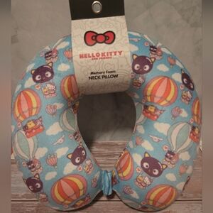 Hello Kitty Blue and Pink Neck Pillow